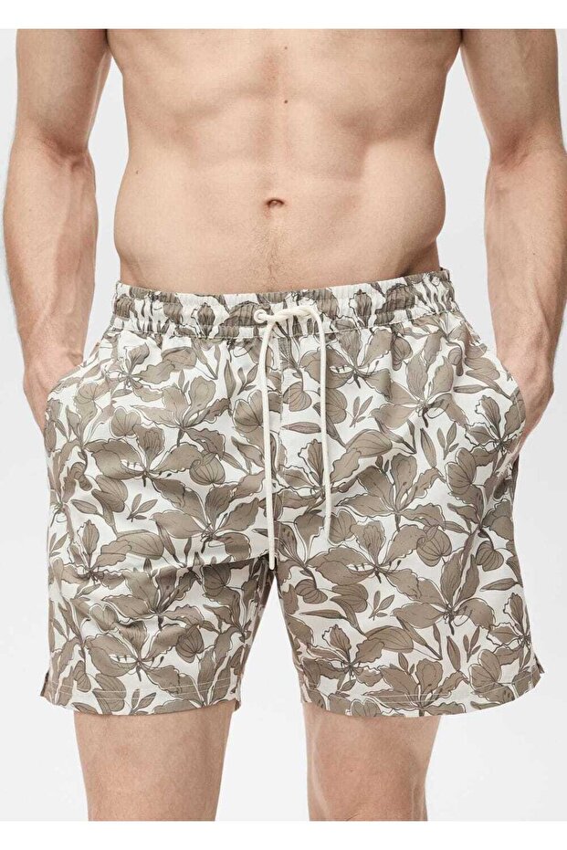 Çiçek desenli mayo - 8