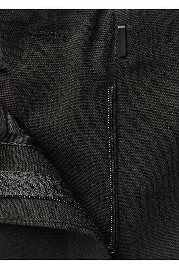 Yırtmaçlı flare pantolon - 5