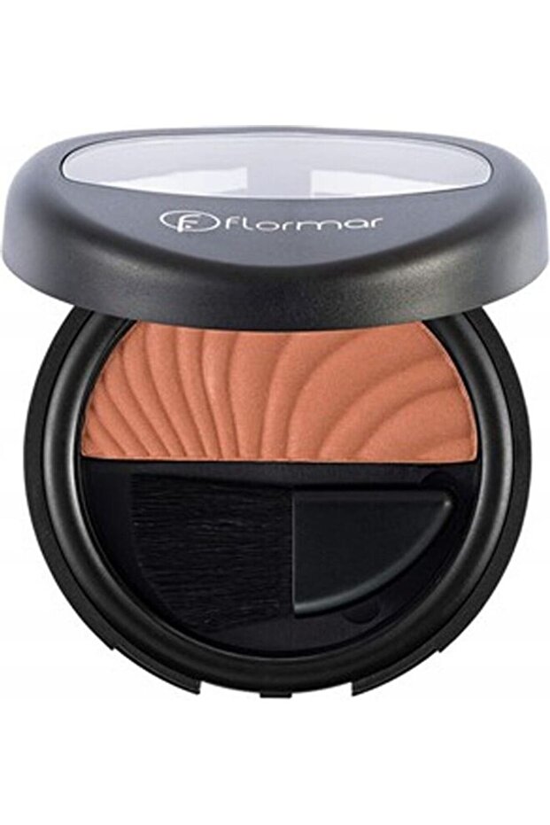 أحمر الخدود على بودرة بنية - 1