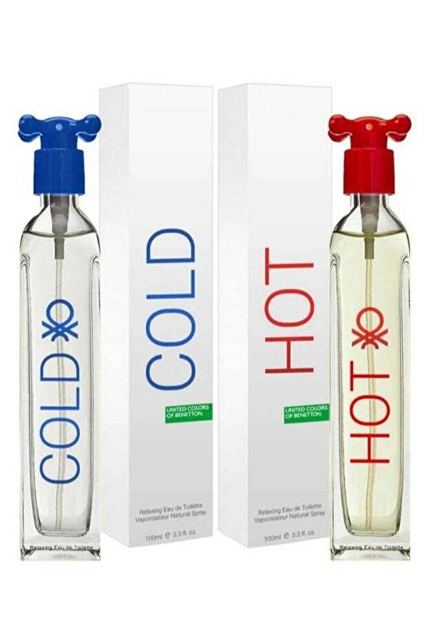 مجموعة هدايا هوت اند كولد هوت او دي تواليت (100 مل) وكولد او دي تواليت (100 مل) - 1
