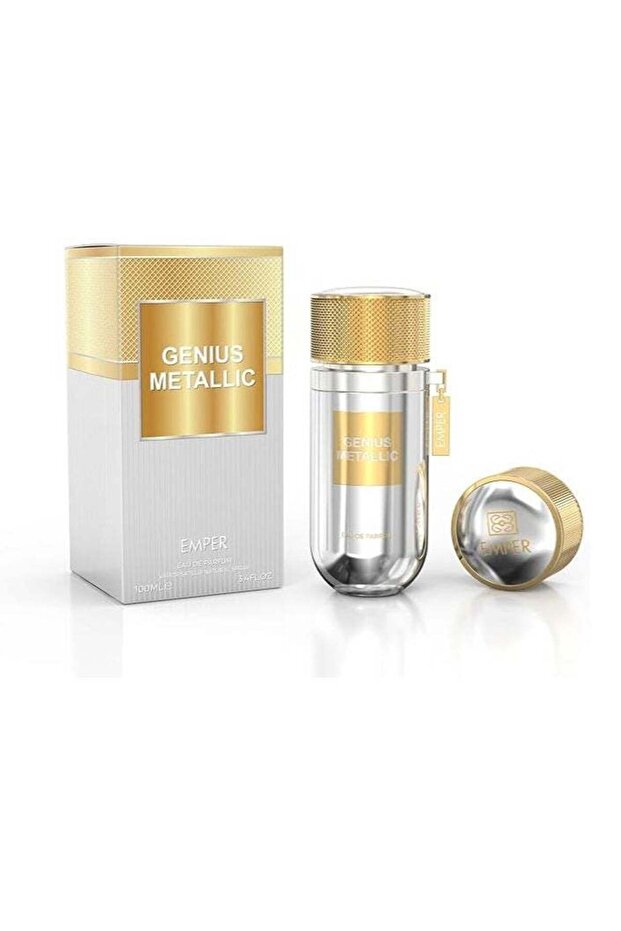 عطر إمبر جينيوس ميتاليك للرجال 100 مل