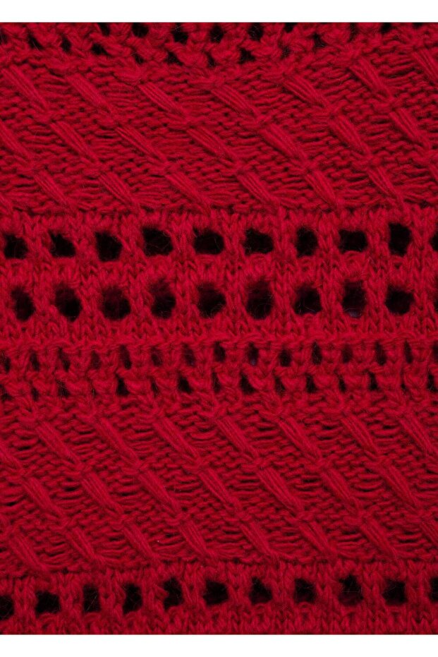 Ajur örgü kazak - 5