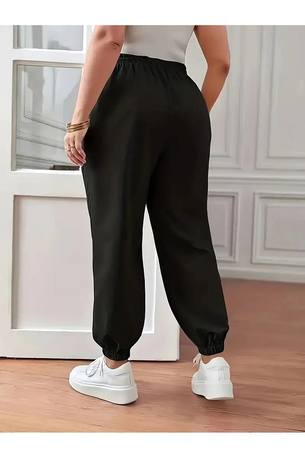 JOGGER PAÇA LASTİKLİ UNİSEX EŞOFMAN ALTI - 2