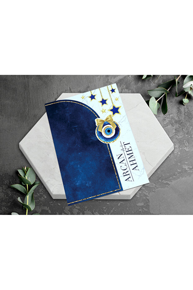 50 Adet Egehan Sünnet Davetiye 1261 - 1