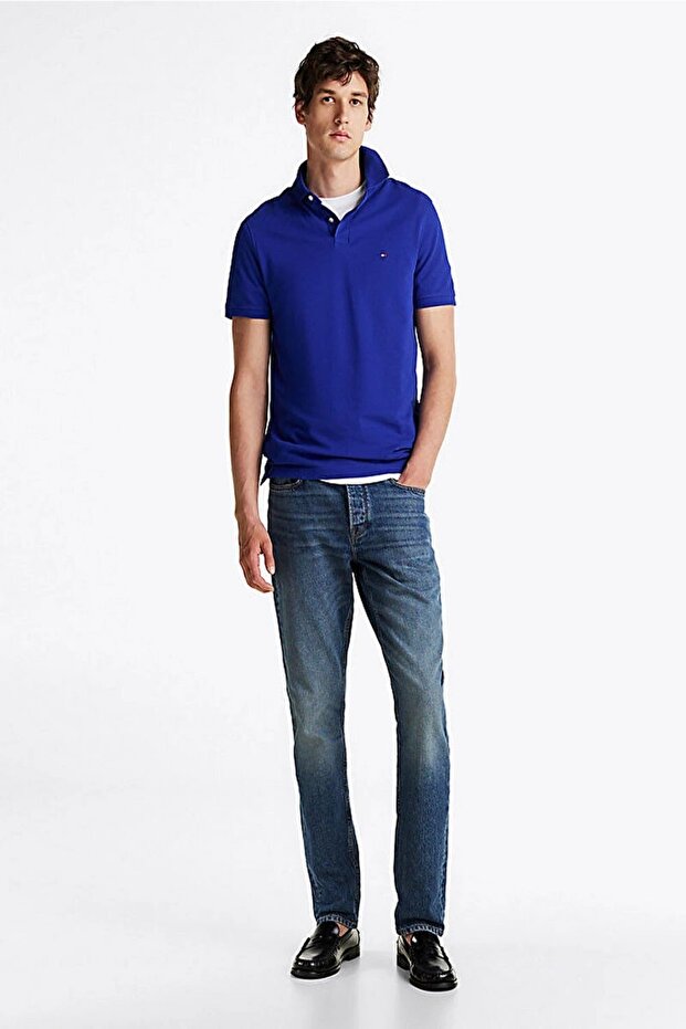 CORE 1985 REGULAR POLO Férfi sötétkék póló MW0MW17770D03 - 2