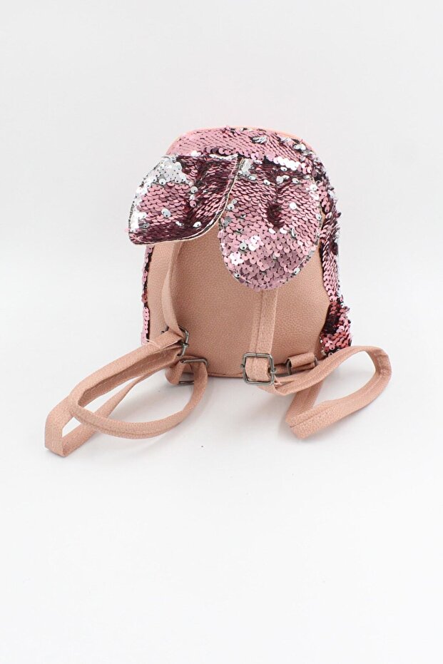 038 2501 حقيبة ظهر للأطفال على شكل أرنب من الترتر - 3