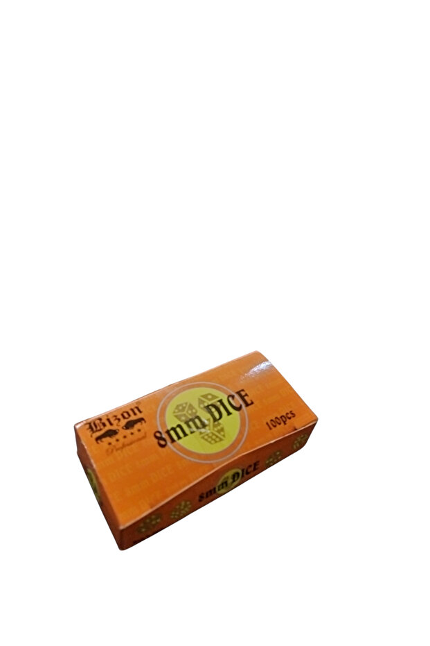 لعبة الطاولة، Okey Zarı Bison Box Dice (8 مم) - 3