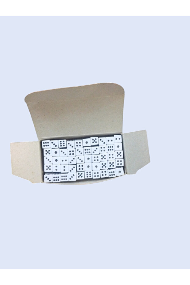 لعبة الطاولة، Okey Zarı Bison Box Dice (8 مم) - 1