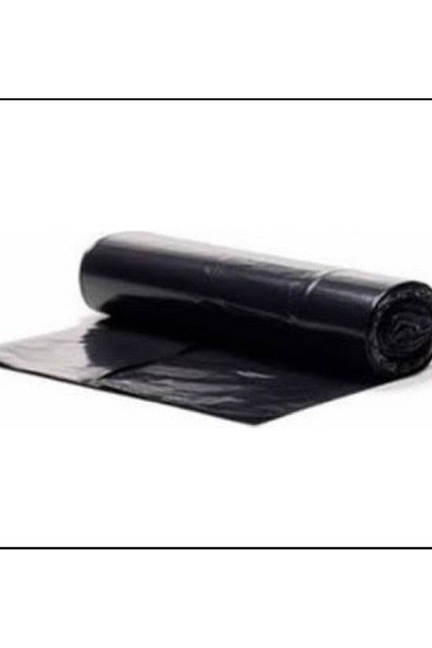 1 Kg Siyah Dökme Çöp Poşeti / 80*110 cm Kalın Çöp Poşeti / Kulpsuz Poşet - 3