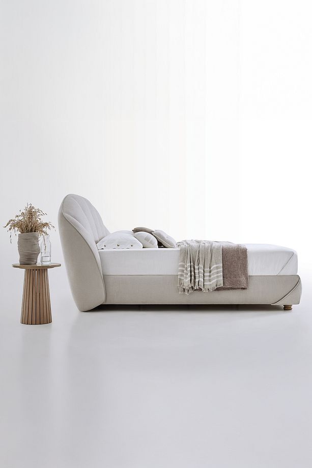Natura Rest Baza, Başlık 2'li Set - Bej - 3