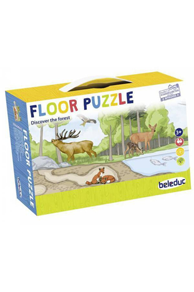 Podlahové puzzle Objevte les - 1