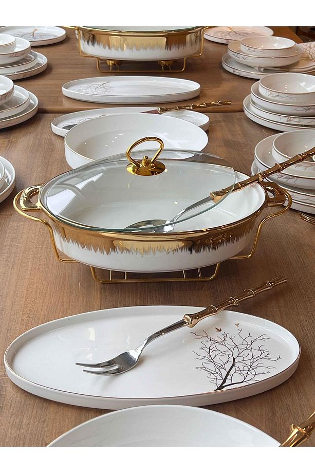 Yemek Takımı Modern Arbol Bird 161 Parça 12 Kişilik - 4