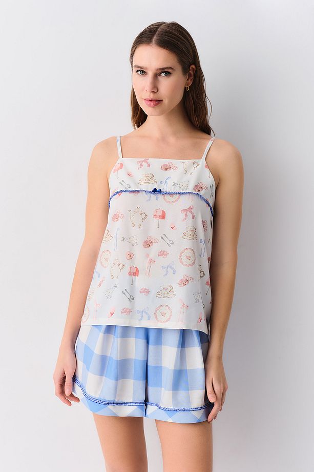 Nicole Şort Pijama Takımı - 2