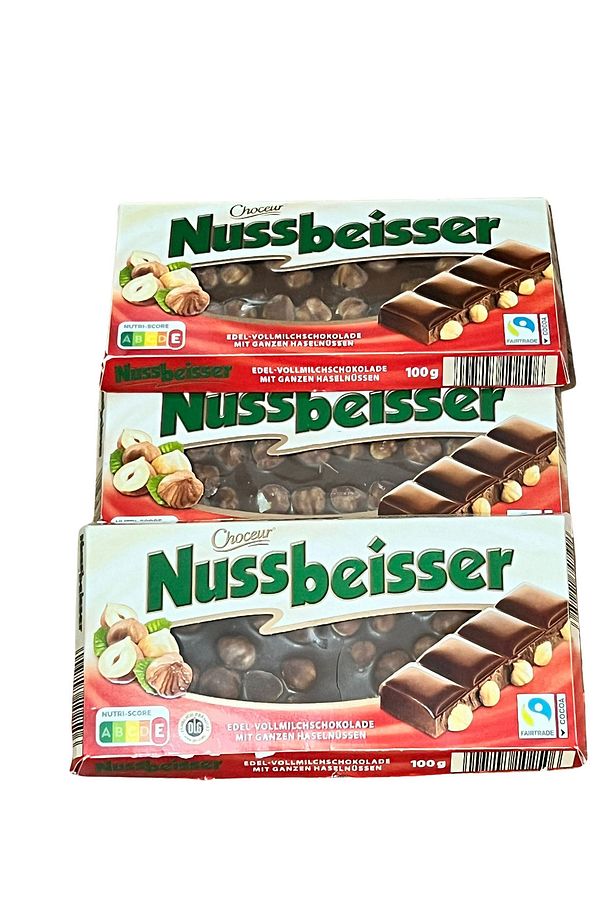 Nussbeisser Fındıklı Çikolata 4'lü Paket 4x100 gr - 1