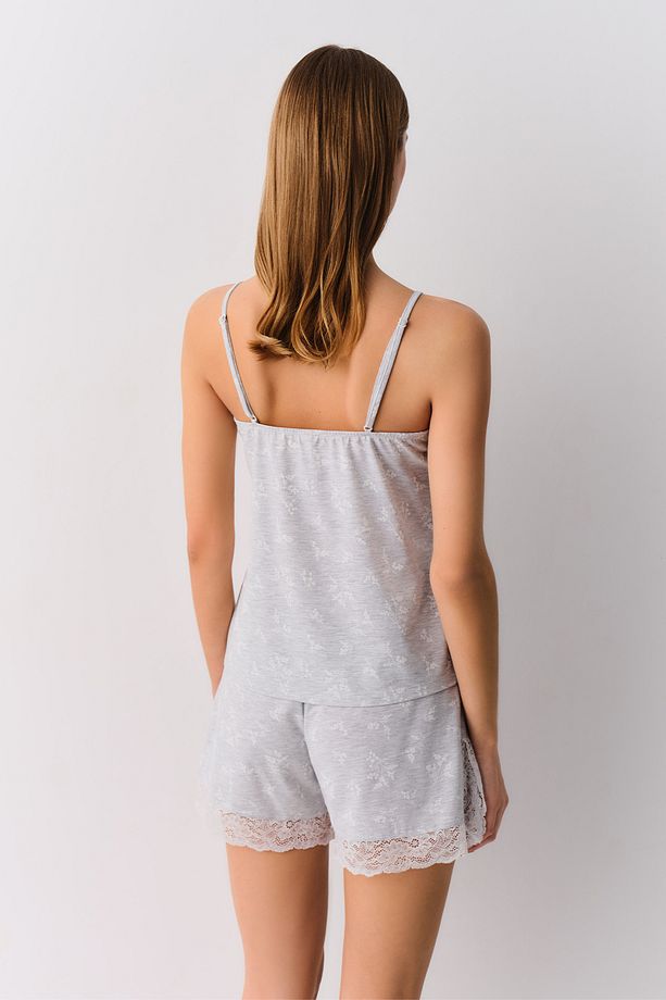 Gloria Şort Pijama Takımı - 4