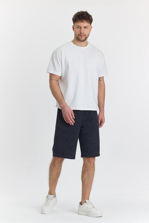 Erkek Polycotton Şort Antrasit 6049-A - 6