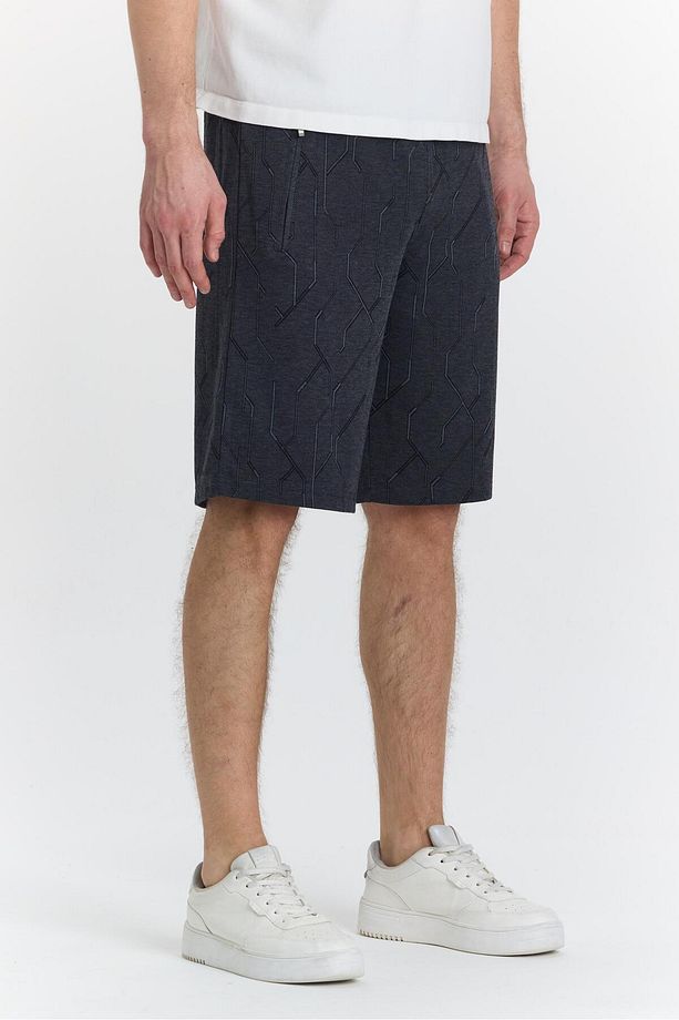Erkek Polycotton Şort Antrasit 6049-A - 3