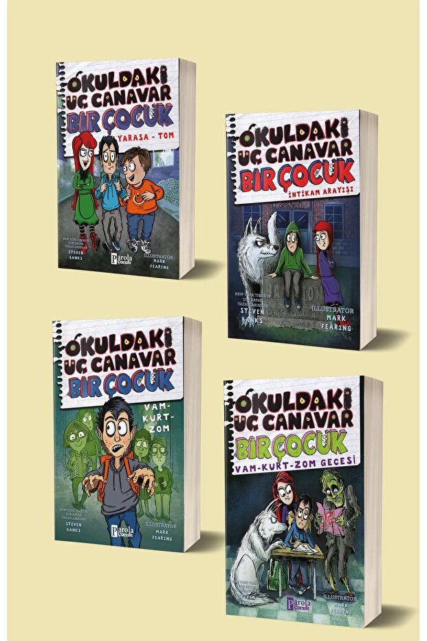 Okuldaki Üç Canavar Bir Çocuk Serisi
