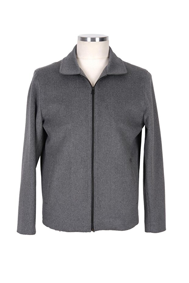 % 100 Kaşmir Mont - 1