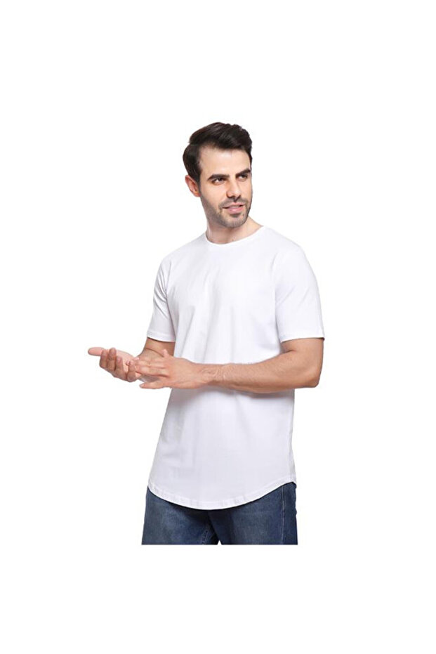 تيشيرت باراكولا رجالي أساسي 1000671 - أبيض