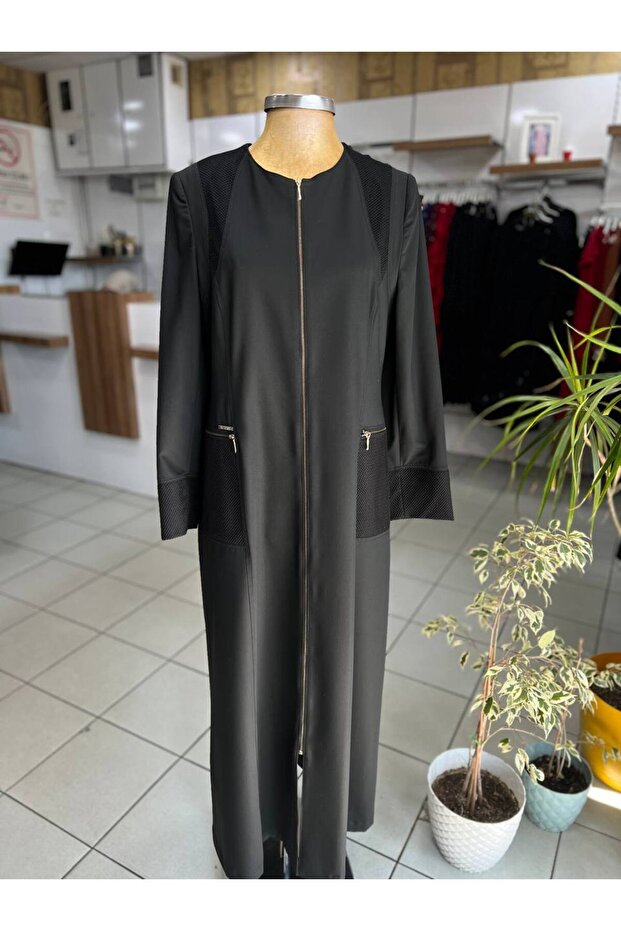 Siyah Ferace Slim Fit - 4