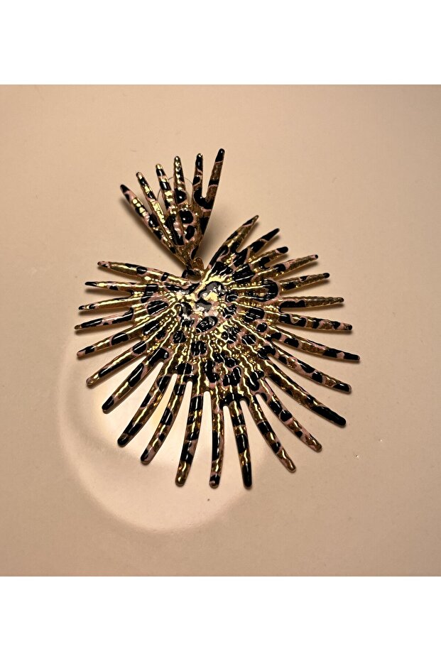 أقراط بنمط الفهد - 5