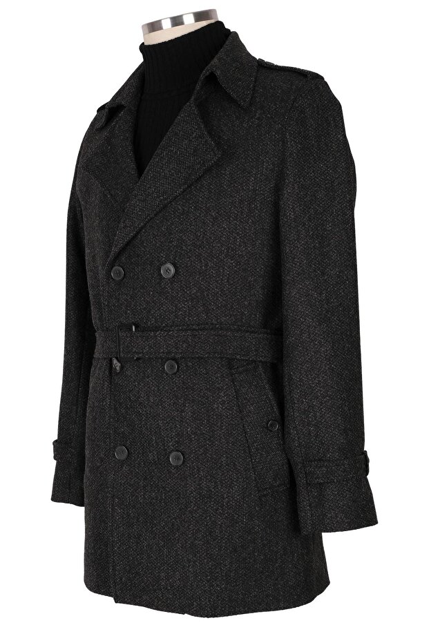 Yün Kruvaze Kaban - 2