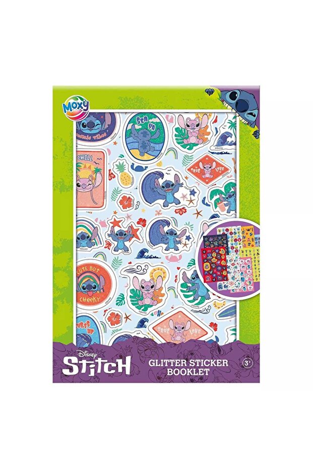 Třpytivé samolepky - Stitch - 1