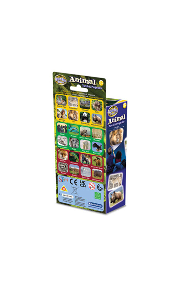 Flashlight projector - Wild animals - 4