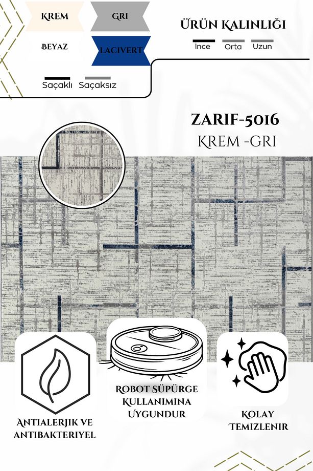 Modern Sık Dokuma Yumuşak Halı Oturma Odası Salon Mutfak Halısı - 6