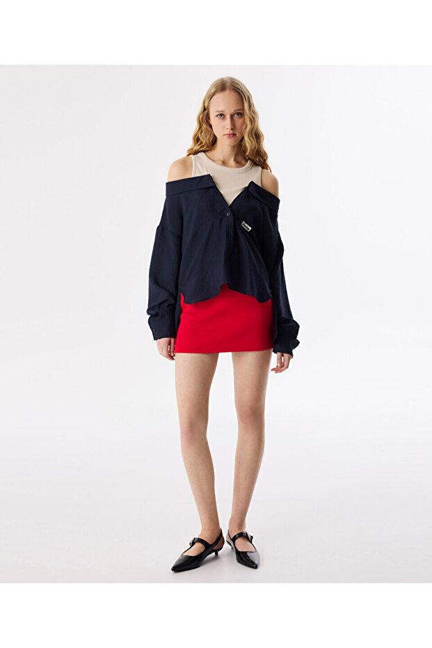 KUMAŞ MIX GÖMLEK - 2