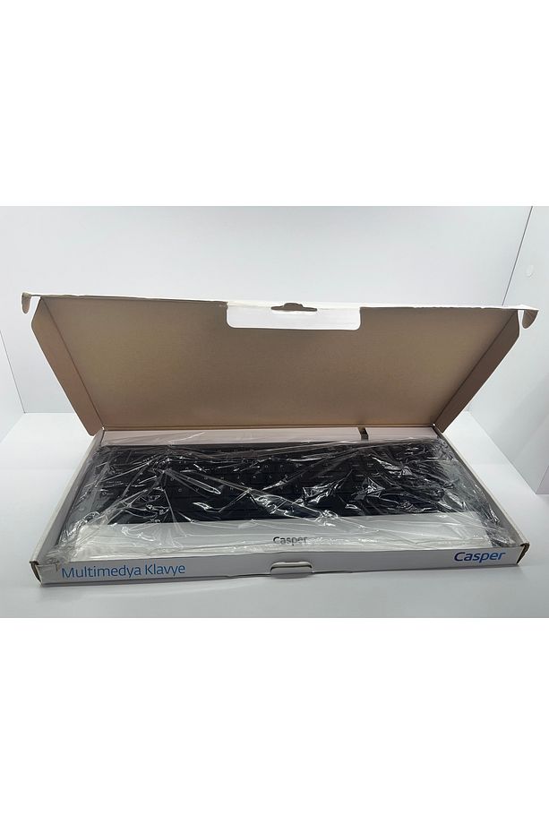 K1900 USB Kablolu Siyah Multimedya Klavye - 5