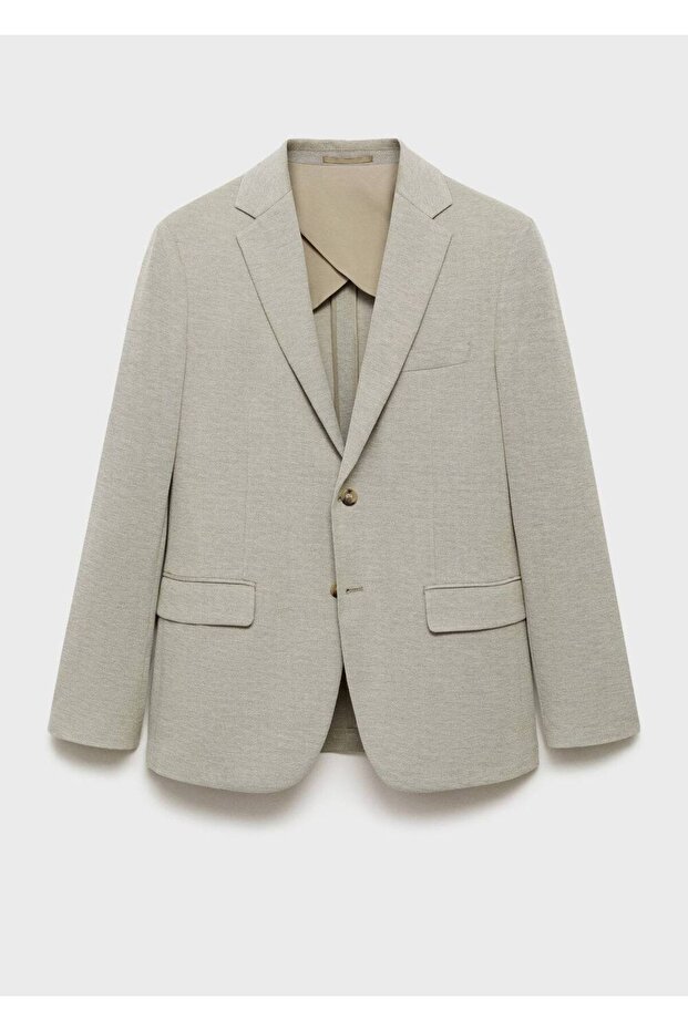 Verner Dar Kesim Pamuklu Blazer Ceket - 3