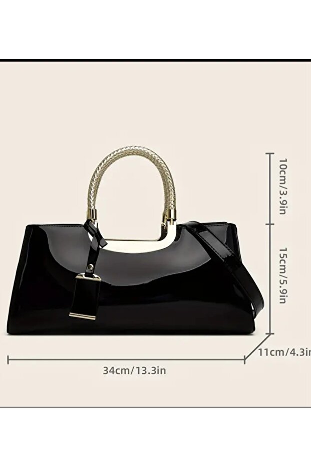Rugan Elegant Çanta - 3