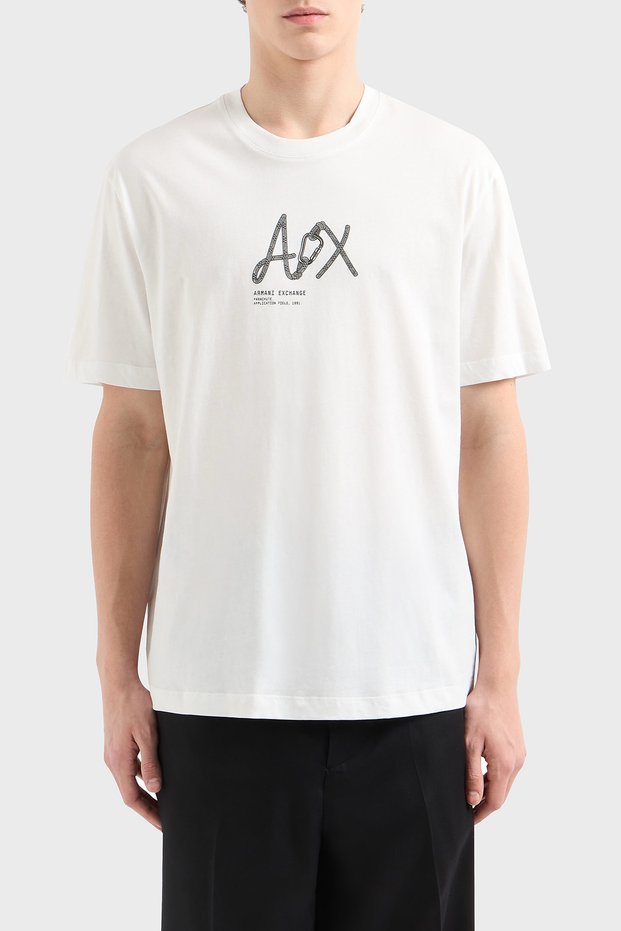 Armani Exchage 100% Cotton Regular Fit Crew Neck t Shirt Men t Shirt Xm000566 Af10334 U0009