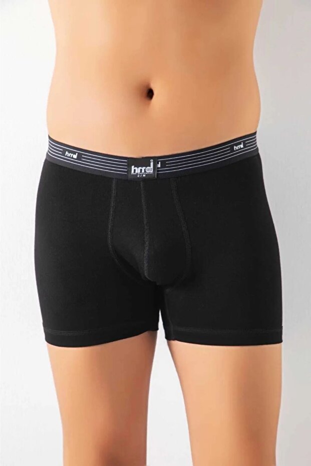 420X3 Men's 3-Piece Modal Boxer-Black - 1