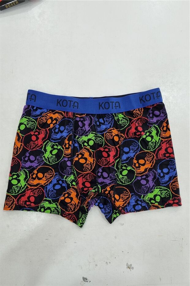 1015X6 Men's 6 Pack Mixed Pattern Boxer-Color