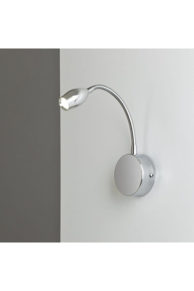Hap-9065-Led Chrome Plated Sconce Led Metal H: 16 Cm, Wxd: 16X7 cm