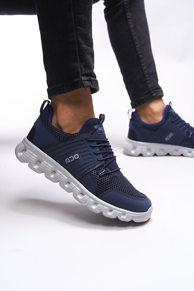 Xilgeiros Men's Sneakers 0012066 Navy Blue