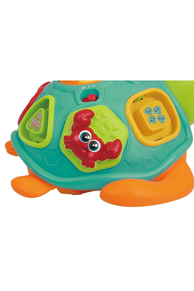 TURTLE PULL-AWAY TOY WITH SHAPES - 3