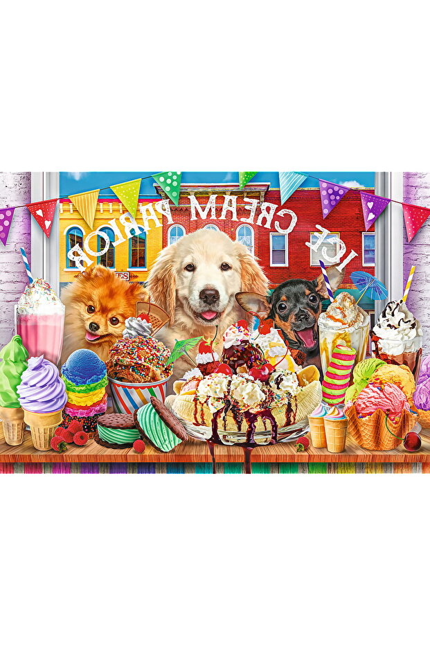 Puzzle štěněcí párty Uft 1000 - 2