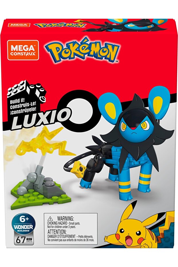 POKEMON MEGA CONSTRUX LUXIO - 1