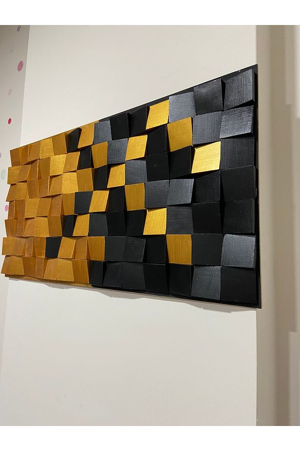 Stone Akustik Duvar Panel Toblo Akustik Duvar Tablo /3d Duvar Taşı - 4