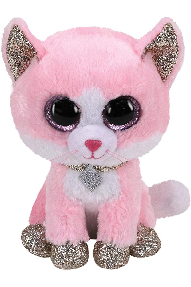 Ty Plush 24Cm Pink Cat - 1