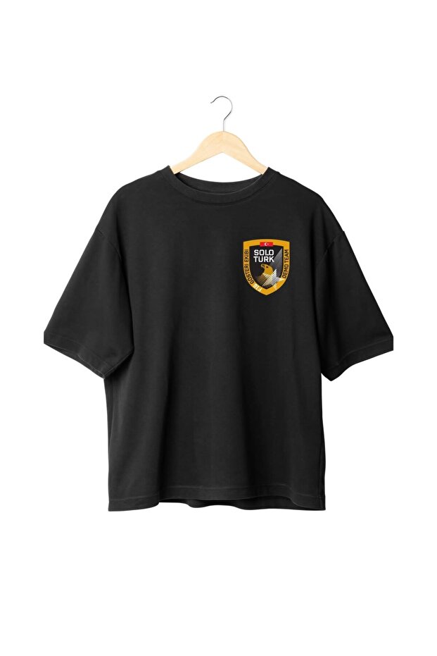 SoloTürk Baskılı oversize tshirt - 1