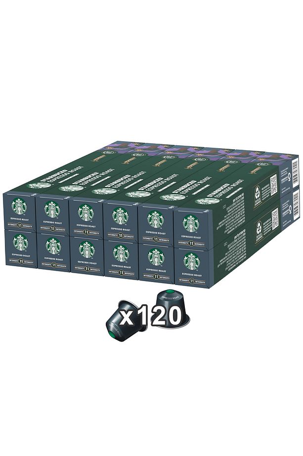 Espresso Kapsül Kahve 10lu Paket x 12 Adet - 120 Kapsül Nespresso Uyumlu - 1