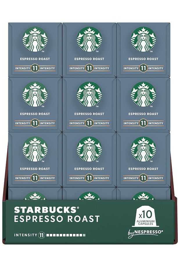 Espresso Kapsül Kahve 10lu Paket x 12 Adet - 120 Kapsül Nespresso Uyumlu - 5