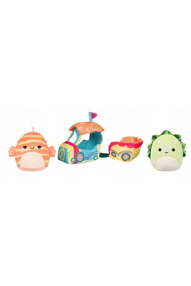 Micromallows Squishmallows Mini Yumuşak Peluş Oyuncak 2 Figür + 2 Aksesuar Figür Seti - 6 CM - MOD-3 - 9