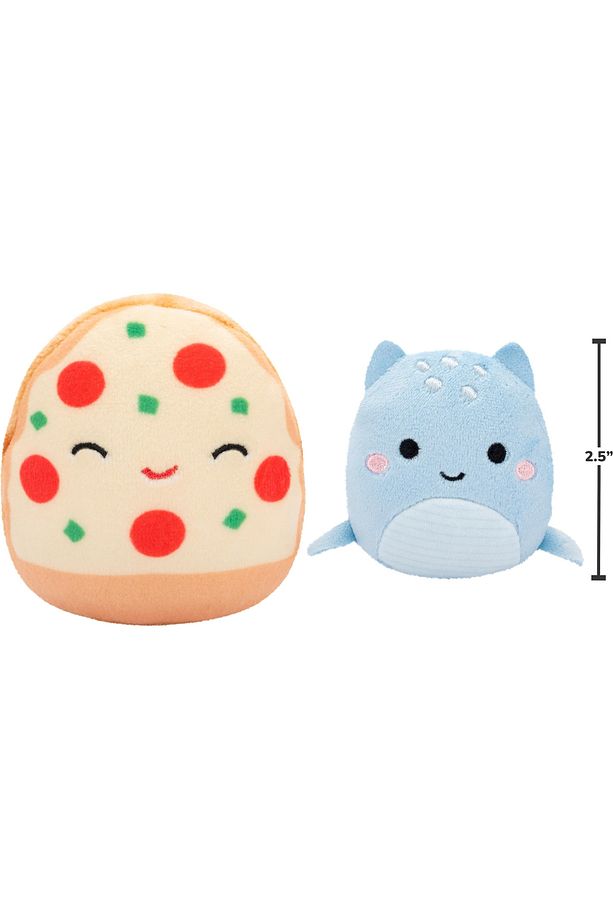 Micromallows Squishmallows Mini Yumuşak Peluş Oyuncak 6 lı Figür Seti - 6 CM - MODEL - 4 - 5
