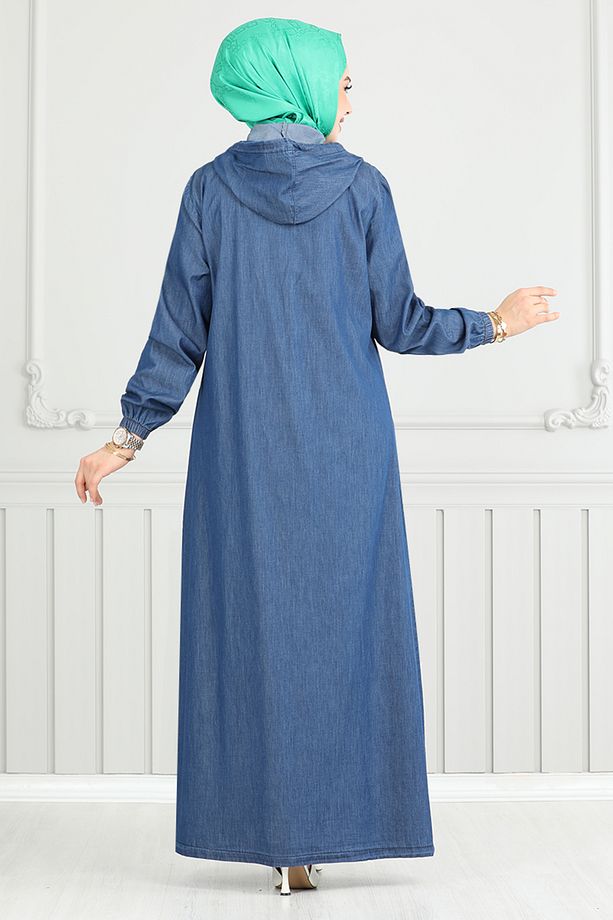 Manşeti Lastikli Kot Ferace 321MSS941-M Kot - 5
